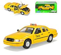Ford Crown Victoria Taxi New York Amarillo 1/24 Welly Maqueta de coche