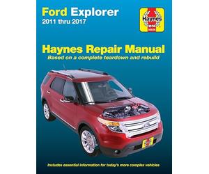 Ford Explorer, 11-17 Haynes Repair Manual (Haynes Automotive Repair Manual)