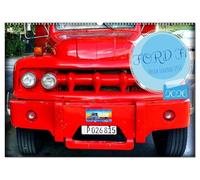 FORD F1 - Truck Legende 1951 (Wandkalender 2026 DIN A2 quer), CALVENDO Monatskalender: Der US-LKW Ford F1 aus dem Jahre 1951 in Kuba