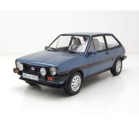 Ford Fiesta XR2 1981 Azul Metálico Modelo Coche 1:18 Norev Die-Cast
