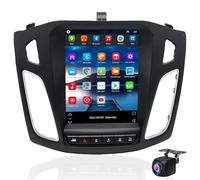 Ford Focus 2012-2018 Car Stereo with GPS Navigation, Wireless CarPlay, Android Auto, Dual DIN Touchscreen, Bluetooth, Car Radio, Backup Camera Ready