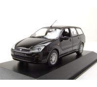 Ford Focus Familiar 1998 Negro Coche a Escala 1:43 Maxichamps