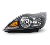 Ford Focus MK2 Faro Izquierdo Negro 08-10 conductor Lado Del Pasajero N/S OEM