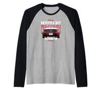 Ford - Ford Mustang 1965 Camiseta Manga Raglan
