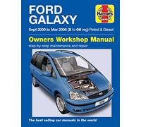 Ford Galaxy Petrol & Diesel (00 - 06) Haynes Repair Manual