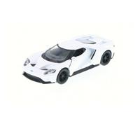 Ford GT blanco KiNSMART 2017 5391D - Coche de juguete a escala 1/38
