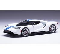Ford Gt Hellcat 2017 Blanco/Azul 1:43 Modelo Ixo Model
