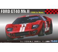 Ford Gt40 Mk.ii 1966 Le Mans 1:24 Kit De Modelo De Plástico Fujimi