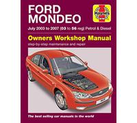 Ford Mondeo Petrol & Diesel (July 03 - 07) Haynes Repair Manual