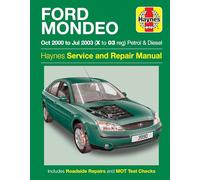 Ford Mondeo Petrol & Diesel (Oct 00 - Jul 03) Haynes Repair Manual