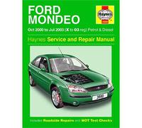 Ford Mondeo Petrol & Diesel (Oct 00 - Jul 03) Haynes Repair Manual