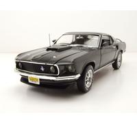 Ford Mustang 1969 Gris John Wick Coche De Modelo 1:18 Auto World