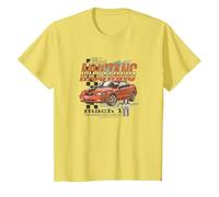 Ford Mustang 2003 Camiseta, Niños, Limón, 4 años