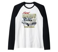 Ford Mustang 67 Fastback Camiseta Manga Raglan