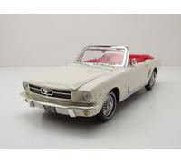 Ford MUSTANG Convertible 1964 Crema James Bond 007 Goldfinger 1:18 MotorMax