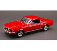 Ford Mustang Gt 1967 Rojo 1:24 Modelo 2688 WELLY