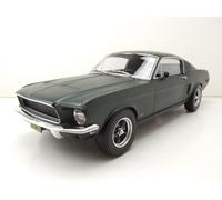 Ford Mustang GT Fastback 1968 Verde Metalizado Norev 1:12 Modelo Coche