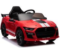 Ford Mustang GT500 Shelby Auto Infantil Eléctrico Rojo EVA LED RC