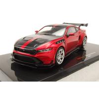 IXO 1/43 FORD MUSTANG GTD 2025 ROJO MODELISMO MODELO ESTÁTICO DIECAST