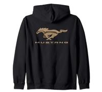 Ford Mustang Lines Dark Sudadera con Capucha