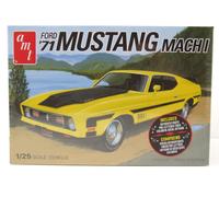 Ford MUSTANG Mach 1 1971 Kit Construcción en Plástico Coche a Escala 1:25 AMT