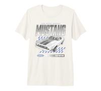 Ford Mustang Mach 1 Checkered Camiseta Premium