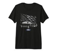 Ford Mustang USA Flag Camiseta Premium