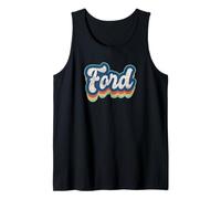 Ford Nombre Niño Estilo Vintage 70s 80s Personalizado Camiseta sin Mangas