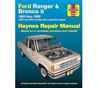Ford Ranger & Bronco II 2WD & 4WD petrol (1983-1992) Haynes Repair Manual (USA): 1983-1993 2Wd and 4Wd Models With a Gasoline Engine Automotive Repair Manual (Haynes Manuals)