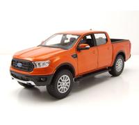 Ford Ranger Pick-Up 2019 Naranja Coche a Escala 1:24 Maisto