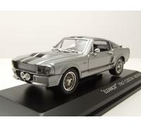 Ford Shelby MUSTANG Gt 500 1967 Gris Plata Eleanor Auto Modelo 1:43 Greenlight