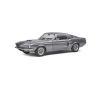 Ford Shelby Mustang GT500 1967 Modelo Coche Sport 1:18 Gris Metalizado Solido