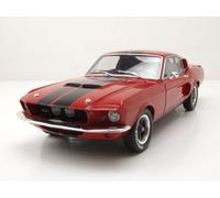 Ford Shelby Mustang GT500 1967 Rojo Modelo De Coche 1:18 Solido