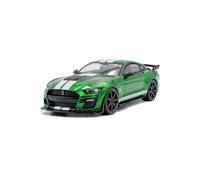 2020 Ford Shelby Mustang GT500 Verde Metalizado con Rayas Blancas 1:43 Solido S4