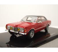 Ford Taunus GXL 1973 Rojo Negro Modelo De Coche 1:43 Ixo Models