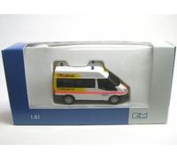 Ford Transit Bus Ciudad Ambulancia Hamburg 1:87 Rietze En OVP