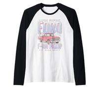 Ford Trucks F-100 Pickup Retro Camiseta Manga Raglan