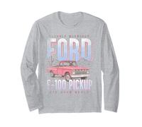 Ford Trucks F-100 Pickup Retro Manga Larga