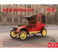 Ford Type Ag 1910 Paris Taxi (100% New Moldes) 1:24 Plástico Modelo Kit Icm