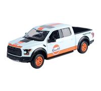 FORD USA F-150 RAPTOR PICK-UP GULF 2017 LIGHT BLUE ORANGE