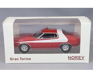 FORD USA GRAN TORINO COUPE 1976 RED WHITE