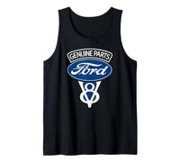 Ford V8 Genuine Parts Logo Camiseta sin Mangas
