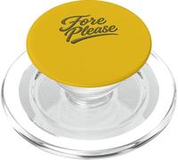 Fore Please Greenside Life Cart Paths Golf Round Energy PopSockets PopGrip para MagSafe