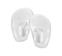 Forefoot Pads For Women, Non-Slip Foot Cushions, Clear Forefoot Pads, Thin Foot Arch Pads, Non-Sticky Shoe Pads, 4.33x2.95x0.31 Inches Y For Everyday Wear.