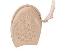 Forefoot Pads, High Heel Inserts, Shapeable Cushion Support with 3.5x2.6 Inches Size, Non-Slip Toe Grip for Women, Friends, Wife, Girlfriend, Daughter, Soft Lining, Steady Fit