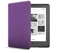 Forefront Cases Funda para Kobo GLO HD (Modelo: N437-2014) - Delgado, Ligera y Protectora Funda para Kobo GLO HD - Smart Auto Sueño Estela Función (Carcasa) - Púrpura