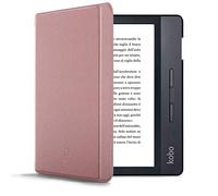 Forefront Cases Funda para Kobo Libra H2O (Modelo: 2019) - Delgado, Ligera y Protectora Funda para Kobo Libra H2O - Smart Auto Sueño Estela Función (Carcasa) - Oro Rosa