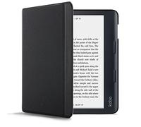 Forefront Cases Funda para Kobo Sage (Modelo: 2021) - Delgado, Ligera y Protectora Funda para Kobo Sage - Smart Auto Sueño Estela Función (Carcasa) - Negro
