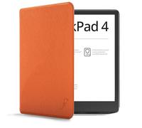 Forefront Cases Funda para Pocketbook InkPad 4 y Pocketbook InkPad Color (Colour) 3 y 2 - Delgado, Ligera y Protectora Funda con Smart Auto Sueño Estela Función (Carcasa) - Naranja