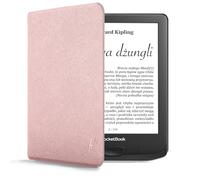 Forefront Cases Funda para Pocketbook Touch Lux 5, Lux 4, Touch HD 3 y Pocketbook Color (Colour) (2020) - Delgado, Ligera y Protectora Funda con Smart Auto Sueño Estela Función (Carcasa) - Oro Rosa